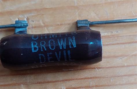 Ohmite Brown Devil Cathode Resistor Widerstand Watt Reverb