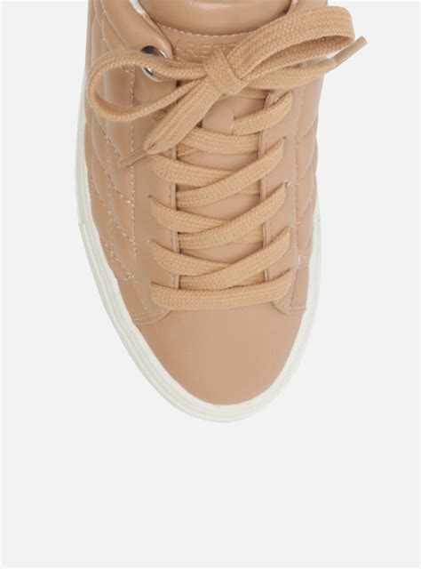 Tênis Flatform Nude Claro Arezzo ZZ MALL