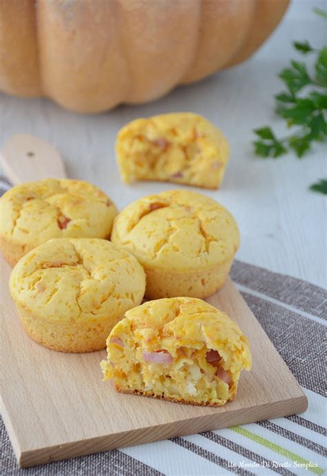 Muffin Salati Alla Zucca Un Mondo Di Ricette Semplici