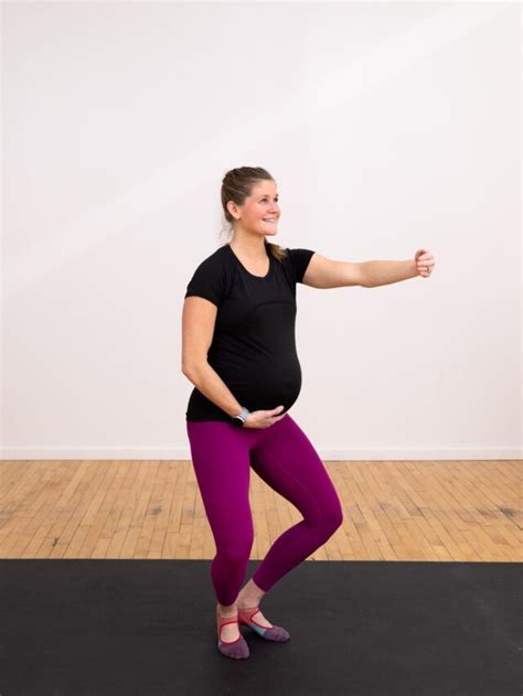 25 Minute Prenatal Barre Workout No Equipment Nourish Move Love