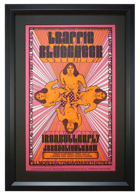 Fillmore East Posters - Band - Master - Bahr Gallery