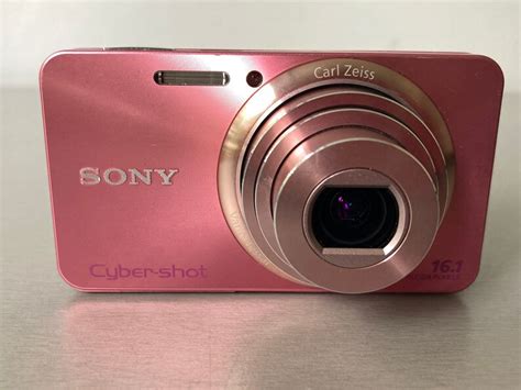 Sony Cybershot DSC W570 Pink 16 MP Digicam Tested Etsy