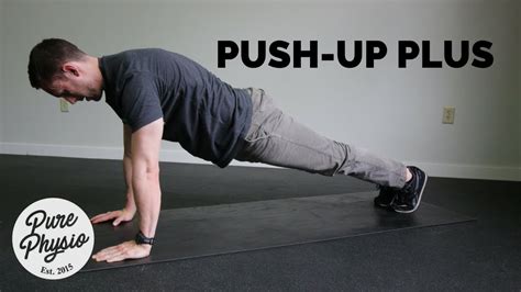 Push Up Plus Push Up Variation YouTube