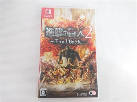 Yahooオークション Nintendo Switch 進撃の巨人2 Final Battle 中古