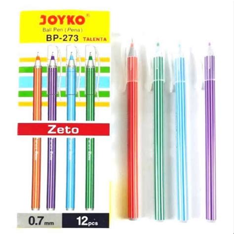 Jual Pulpen Joyko Zetto BP 273 12 Pcs Shopee Indonesia