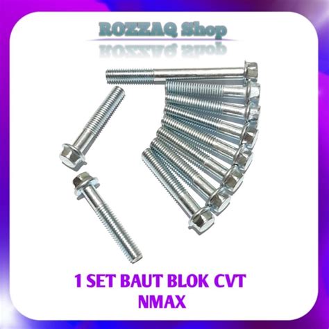 Jual Baut Blok Cvt Nmax Baut Bak Cvt Motor Nmax Baut Set Blok Cvt