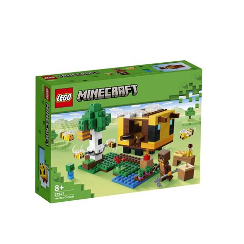 Lego Minecraft Abelha - Lego Minecraft A Cabana da Abelha - 21241