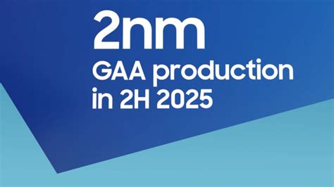 Halbleiterfertigung Samsung Will 2 Nm Ab 2025 Produzieren Golem De