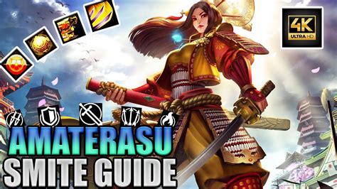 Amaterasu Smite Guide Abilities Builds And Roles Youtube