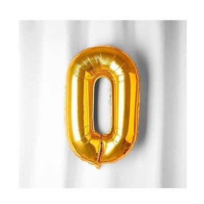 Buy/Send Foil Balloon Number Gold Online | IGP | JVS1218376