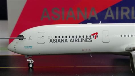 Jc Wings 200 Asiana Airlines A350 900xwbflaps Up Versionreview Fhd