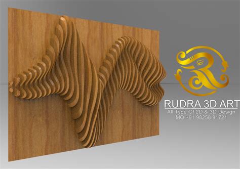 parametric rudra  art