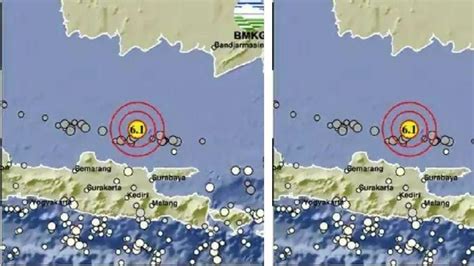 Baru Saja Terjadi Info Gempa Terkini Hari Ini Bmkg Pusat Gempa 10