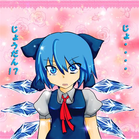 The Big Imageboard Tbib Blue Eyes Blue Hair Bow Cirno Confession Dress Hair Bow Short Hair