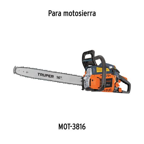 Ficha Tecnica Caja De Empaque De Repuesto Para MOT 3816 Truper