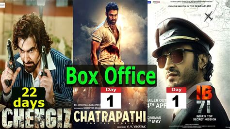 Chatrapathi Vs Ib St Day Chengiz Days Total Worldwide Box