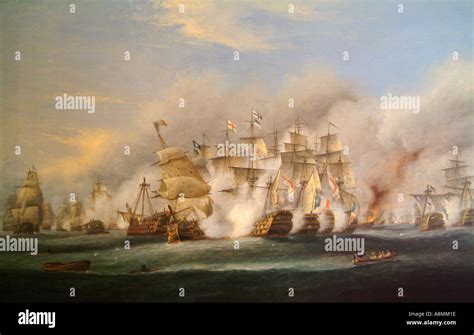 Battle Of Trafalgar Painting Hi Res Stock Photography And Images Alamy