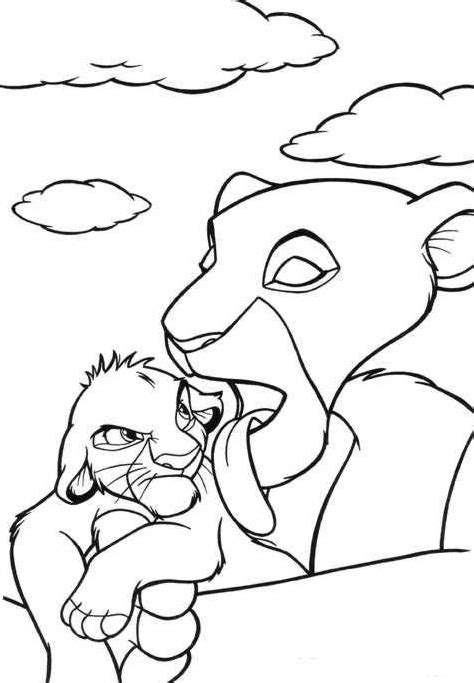 Dessins De Coloriage Simba Imprimer Sur Laguerche Page