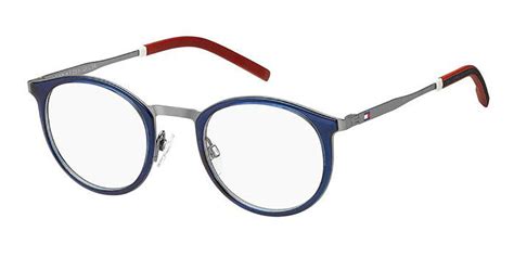 Tommy Hilfiger Th 1845 Pjp Eyeglasses In Blue Grey Smartbuyglasses Usa