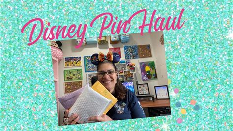 Disney Pin Haul Disney Pin Blog Artland And Subscription Box YouTube