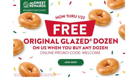 Krispy Kreme Buy Any Dozen Get A Free Original Dozen Southern Savers