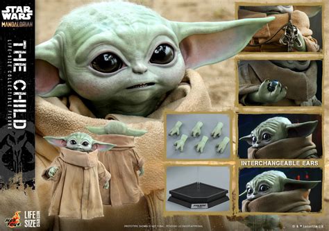 Hot Toys Star Wars Baby Yoda Toys Zone D
