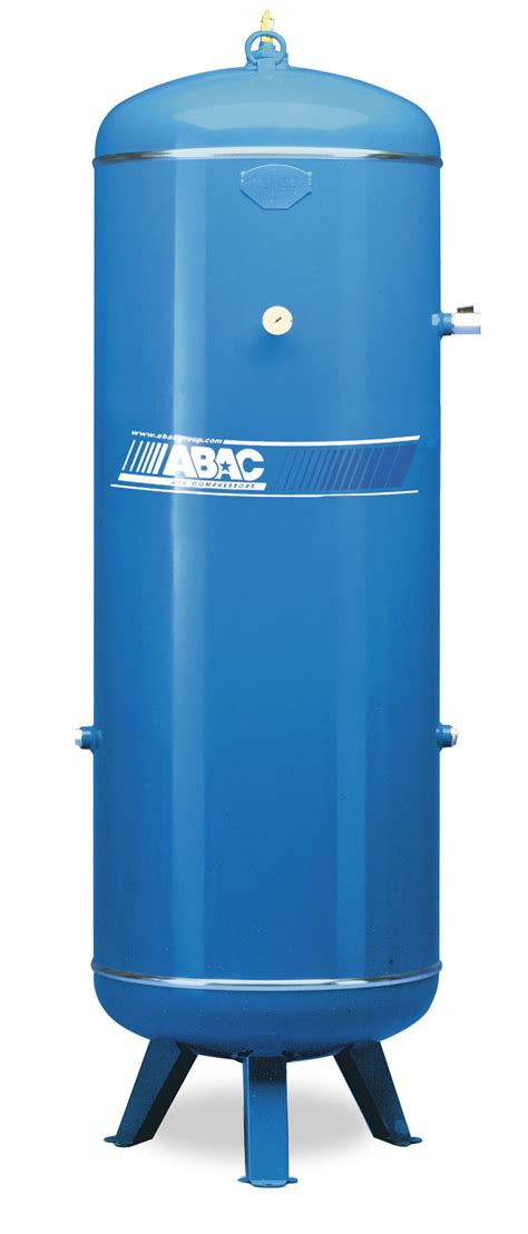 Cuve Reservoir Air Comprim Abac Vertical Litres Bleu