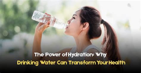 power  hydration  drinking water  transform  health