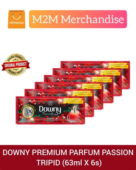 DOWNY PREMIUM PARFUM PASSION TRIPID 63ml X 6s SACHET Lazada PH