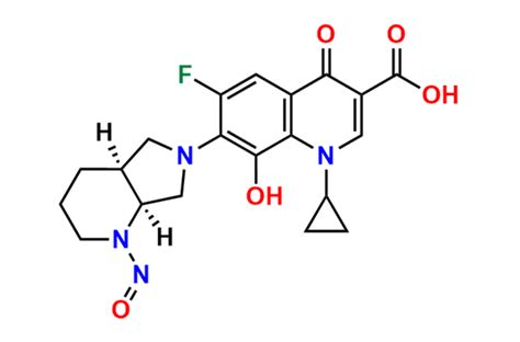 N Nitroso O Desmethyl Moxifloxacin Cas No Na N Nitroso