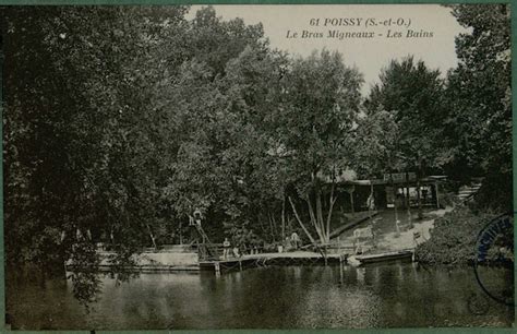 Poissy Poissy S Et O Le Bras Migneaux Les Bains Carte