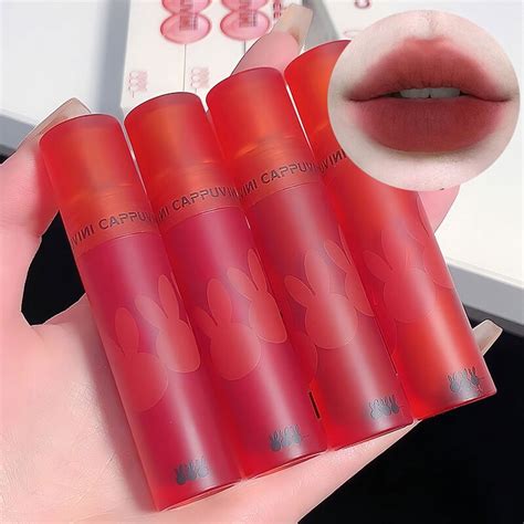 Sexy Matte Lipstick For Lips Brown Lip Tint Long Lasting Velvet Lip Mud Juicy Bomb Essence Lip