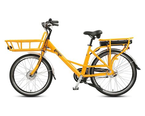 Bicicleta Eléctrica Getgo Go Delivery 24 Amarilla Coppel