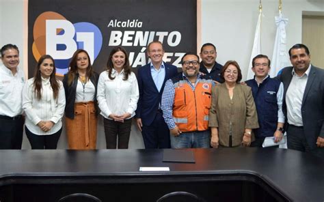 Firman Alcald A Benito Ju Rez E Imss Convenio De Colaboraci N En