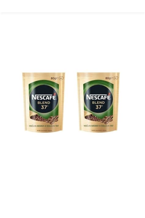 Nescafe Blend 37 Granül Kahve 80 gr 2 li Ürün Fiyatı Yorumları Trendyol