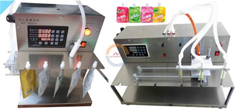 Stand Up Pouch Filling Machine Liquid Paste Bag Filling Machine