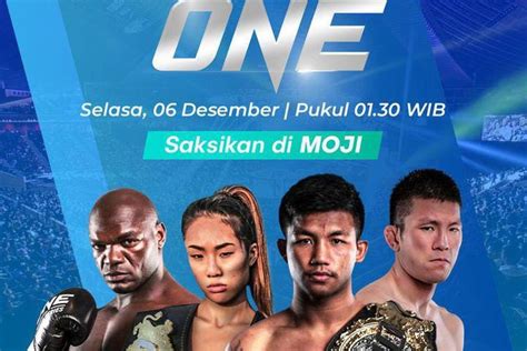 Jadwal Acara MOJI TV Hari Ini Selasa 6 Desember 2022 Saksikan ONE