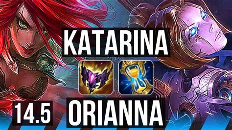 KATARINA Vs ORIANNA MID 12 0 2 Rank 6 Kata Legendary 900 Games