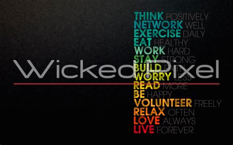 Positive Words Wallpaper - Photo #4 - Wicked Pixel - Free and Premium ...