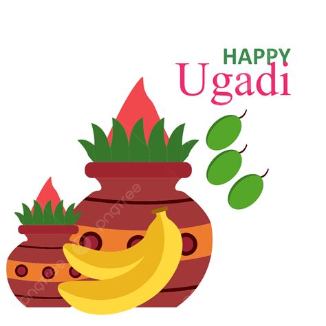 Feliz D A De Ugadi Png Dise O Vectorial Png Vector Festival De La