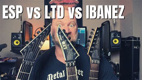 Esp Vs Ltd Vs Ibanez Metal Guitar Shootout Youtube