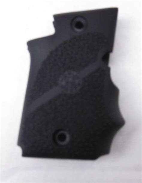 Sig Sauer Rubber Grip With Finger Grooves Ambi Safety Black