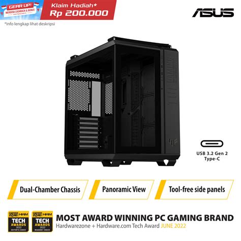 Jual Casing Asus Tuf Gaming Gt502 Atx Matx Shopee Indonesia