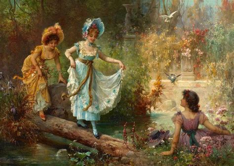 Hans Zatzka 1859 1949 Academic Painter Art Painting Painting Reproductions Canvas Art Prints