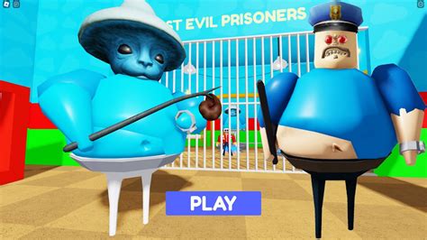 NEW SMURF CAT BARRY S PRISON RUN Obby Full Gameplay Roblox