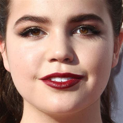 Bailee Madison Makeup Bronze Eyeshadow And Burgundy Lipstick Steal Her