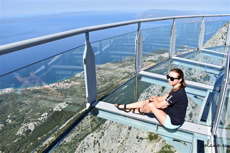 Skywalk Biokovo Taras Widokowy Ze Szklan Pod Og