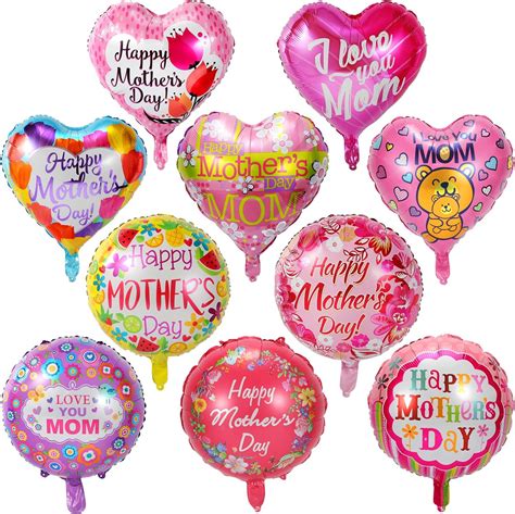 Howaf Mothers Day Party Balloons Happy Mothers Day Foil