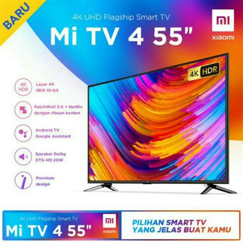 Jual Led Tv Xiaomi Inch Mi Tv Android Smart Uhd K Tv Garansi