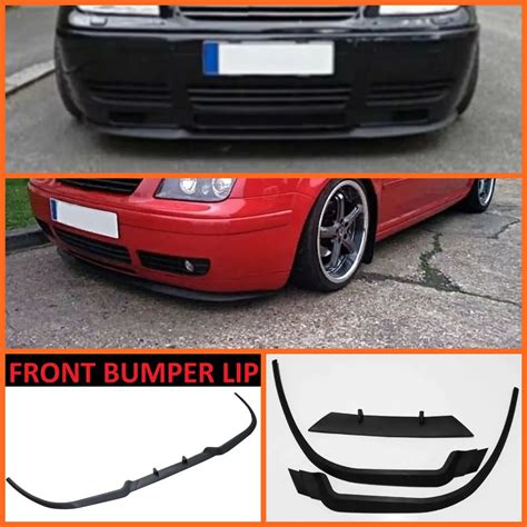 For Jetta Mk4 Cupra Splitter R Lip Front Bumper Lower 46 OFF